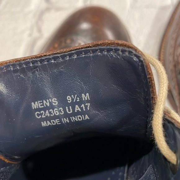Cole Haan leather wingtip shoes. Men’s size 9.5 - Picture 6 of 6